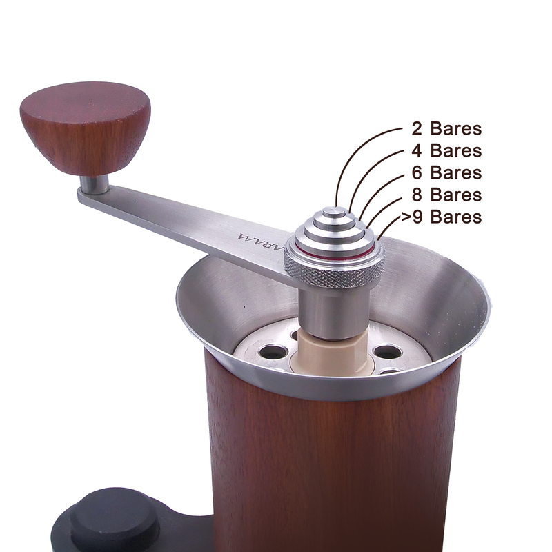 ARAM マニュアルエスプレッソメーカー+ スチールサポート — Loewen