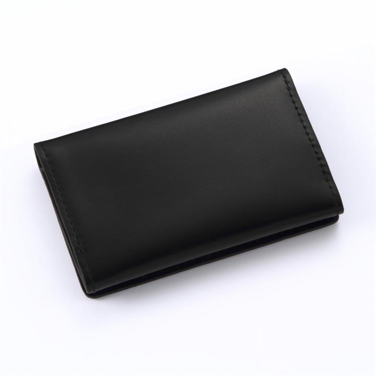 牛革製 名刺入れ クロ(クロ): ステーショナリー | ロフトネットストア