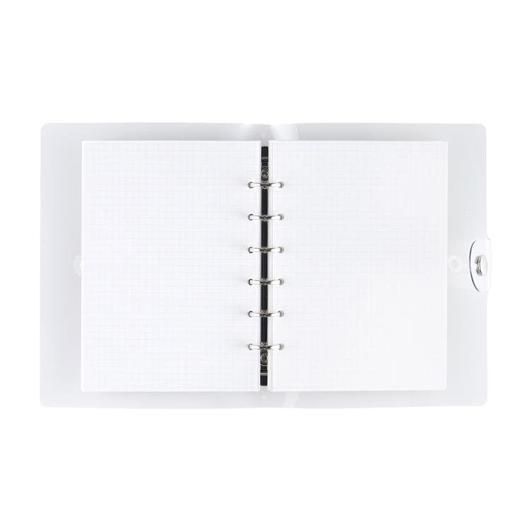 バイン クリアバインダー A6 シルバー(シルバー): ステーショナリー