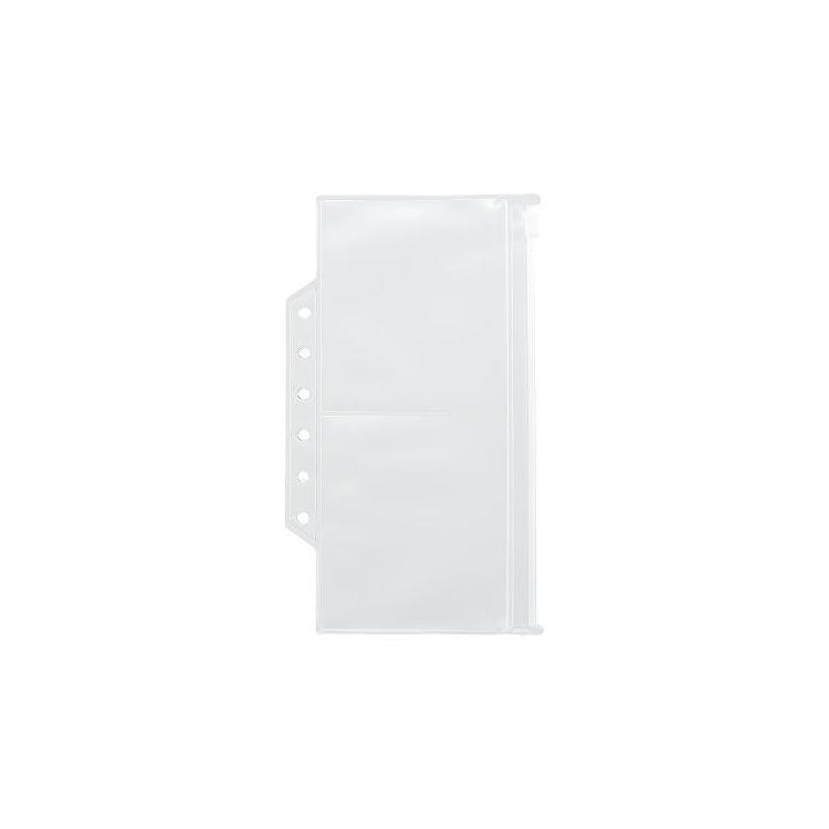 ミファ ファスナーポケットリフィル 2分割 2枚入り(2分割