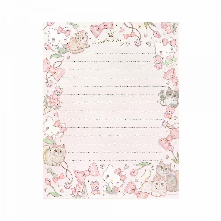 サンリオキャラクターズ×たけいみき レターセット ハローキティ