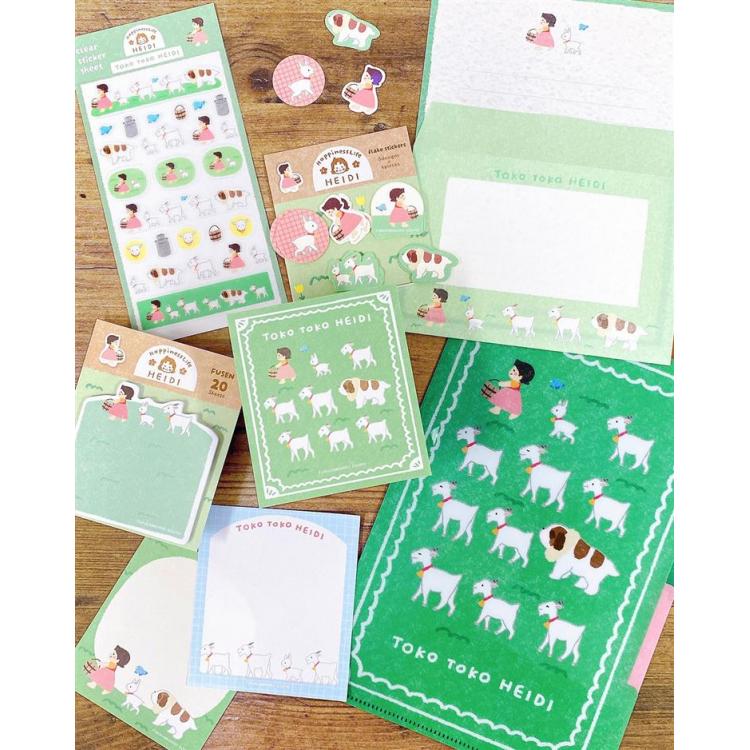 クリアファイル A5 アルプスの少女ハイジ とことこハイジ(とことこ