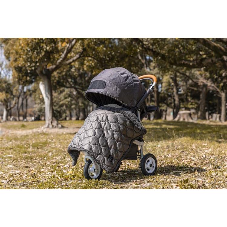 LUGH 魔法瓶ブランケット Classic XSサイズ フォギーブラック(XS