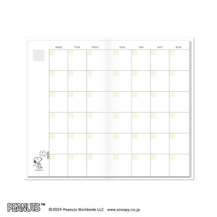 フリーダイアリー 365ポケット スヌーピー フェイス(スヌーピー