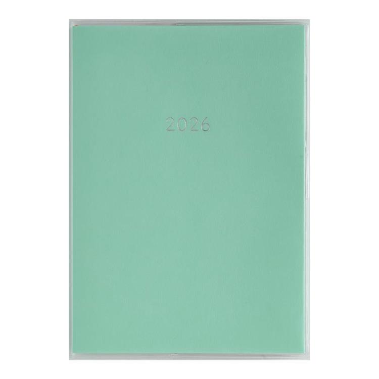 2026年3月始まり手帳 月間 B6 ミアクレール6 月曜始まり（925）ブルー