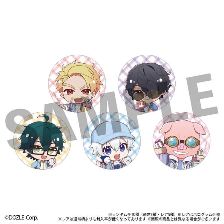 ドズル社 ランダムミニキャラ缶バッジ 1個入: キャラクター