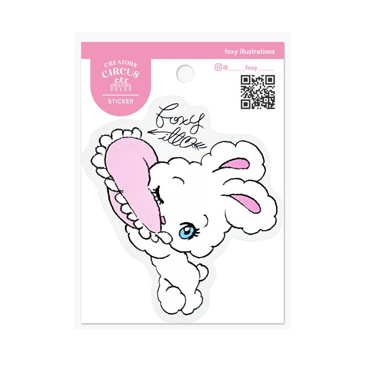 クリエイターズサーカス ステッカー 大サイズ フォクシー
