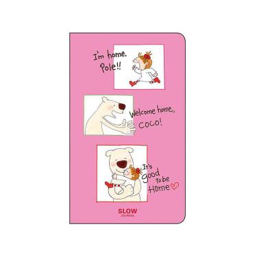 スロージャーナル A6スリム ココちゃん ピンク(ココちゃん・ピンク