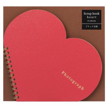 スクラップブック ハート レッド【ロフト限定】(レッド