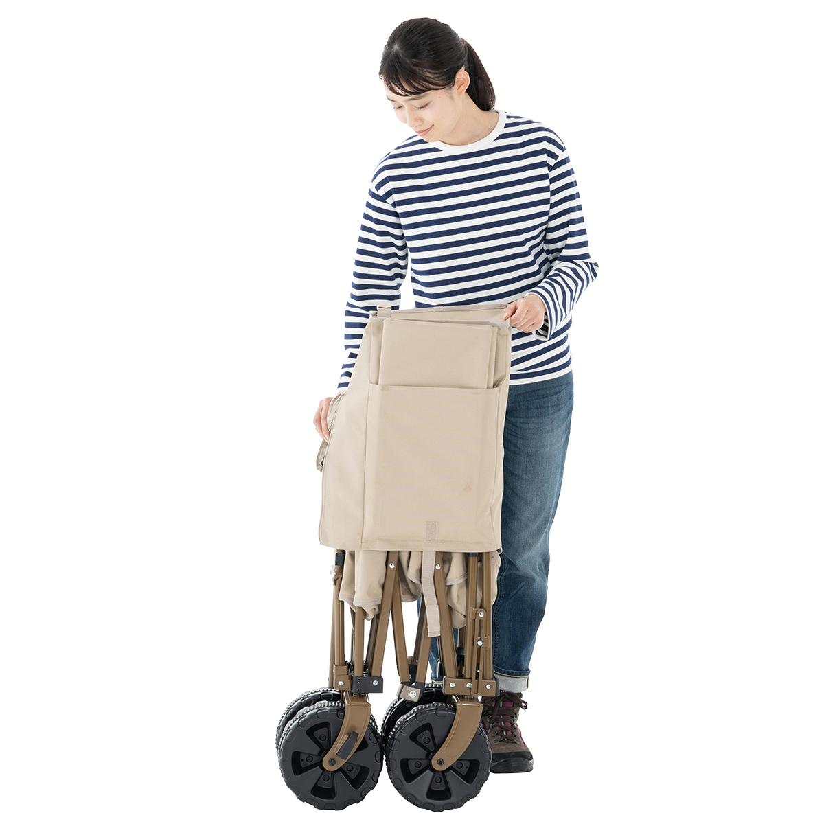 Tradcanvas 丸洗い長いモノOKキャリーカート|ギア|キャリー|キャリー