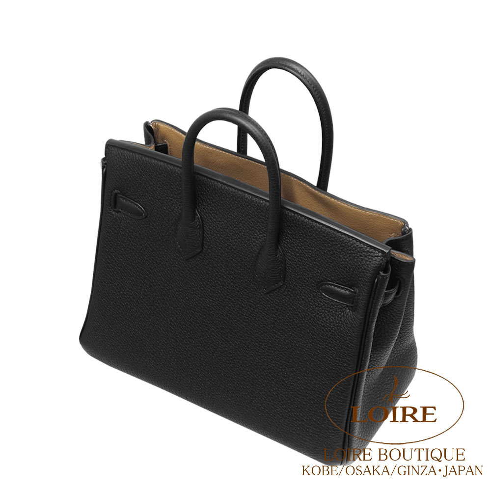 エルメス<br>バーキン 25cm<br>ヴェルソ<br>クロ×ツンドラ<br>トゴ<br