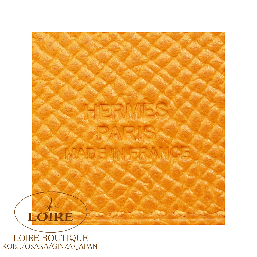 HERMES オレンジ パスポートケース 楽天市場】エルメス チケットケース エンベロープ フライトチケット