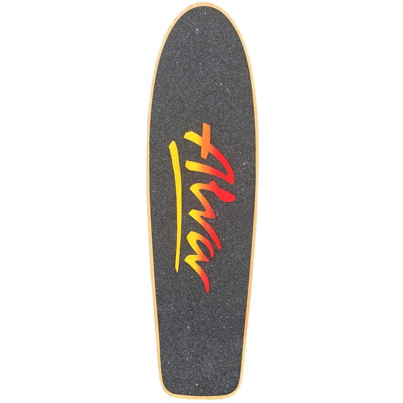 Alva Skates Lost Model Leopard Reissue Deck in Yellow