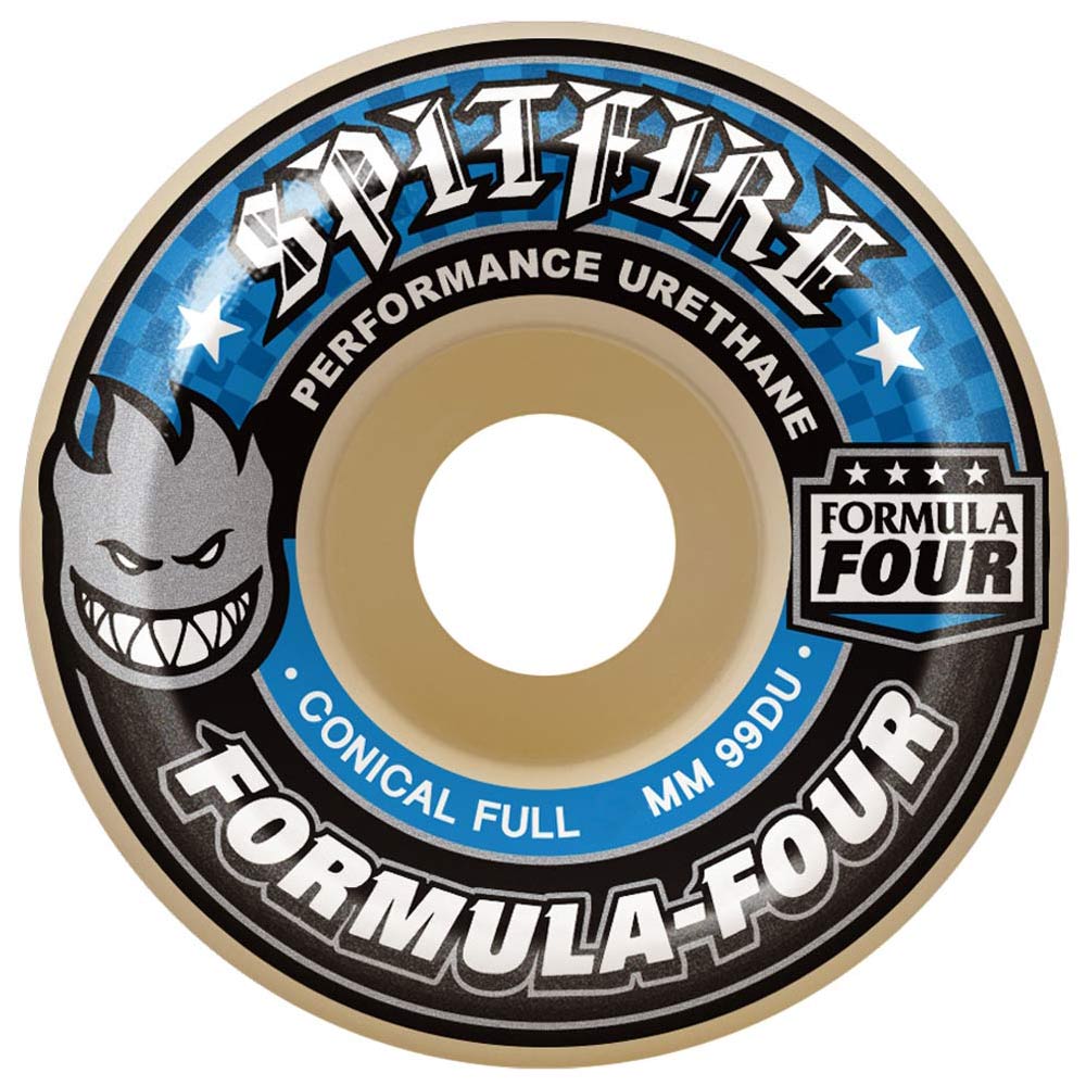 Spitfire Formula Four Conical Full 58mm 99a Natural - CalStreets