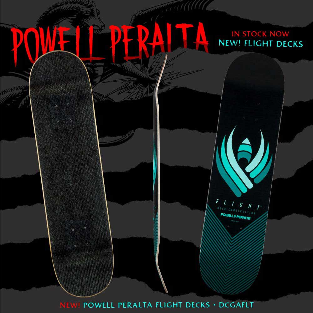 Powell Peralta Rodriguez Skull and Sword Flight Deck 192 SHAPE