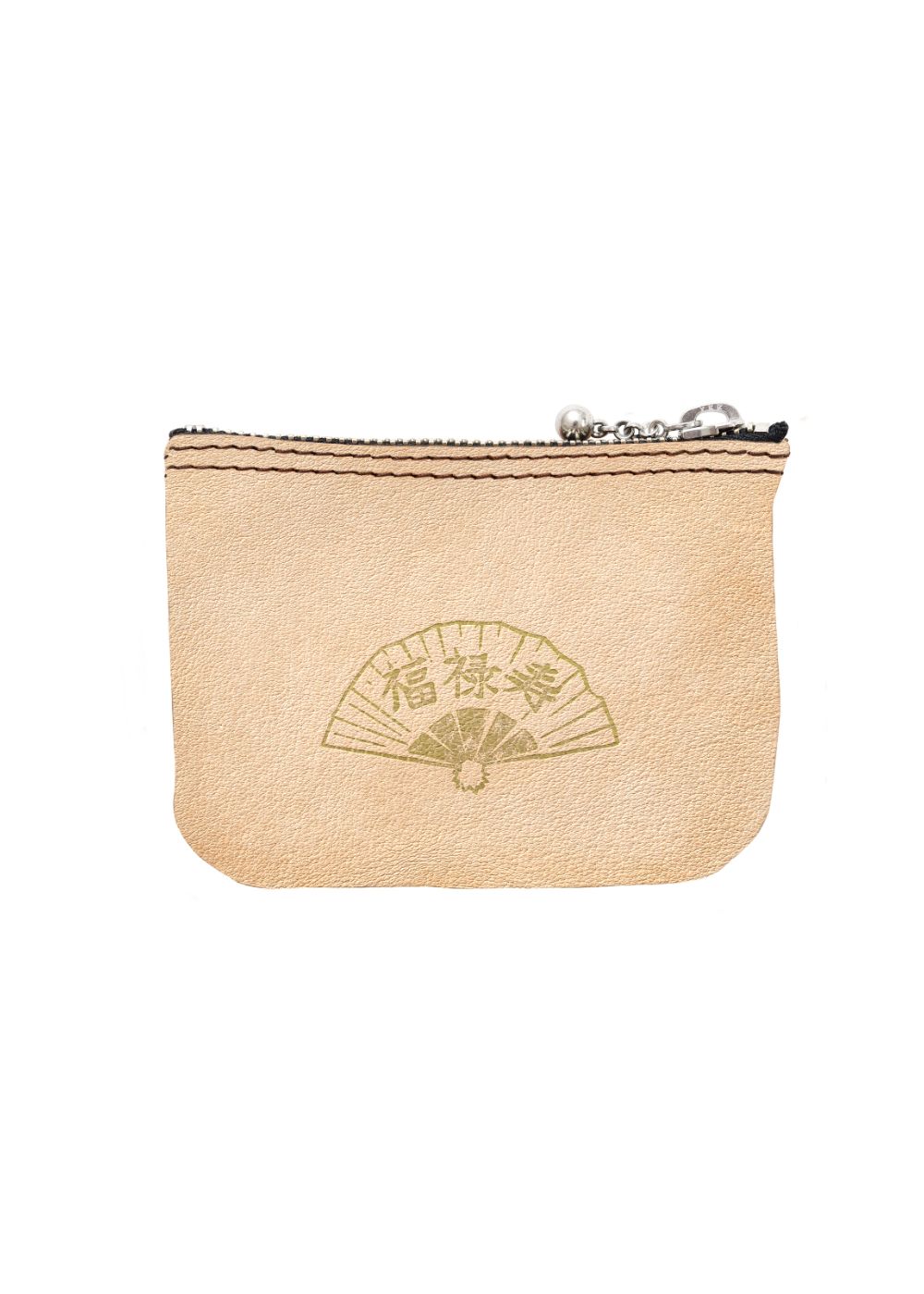 PORKCHOP GARAGE SUPPLY - NEW BIKER WALLET (BROWN×GOLD) / 福禄寿