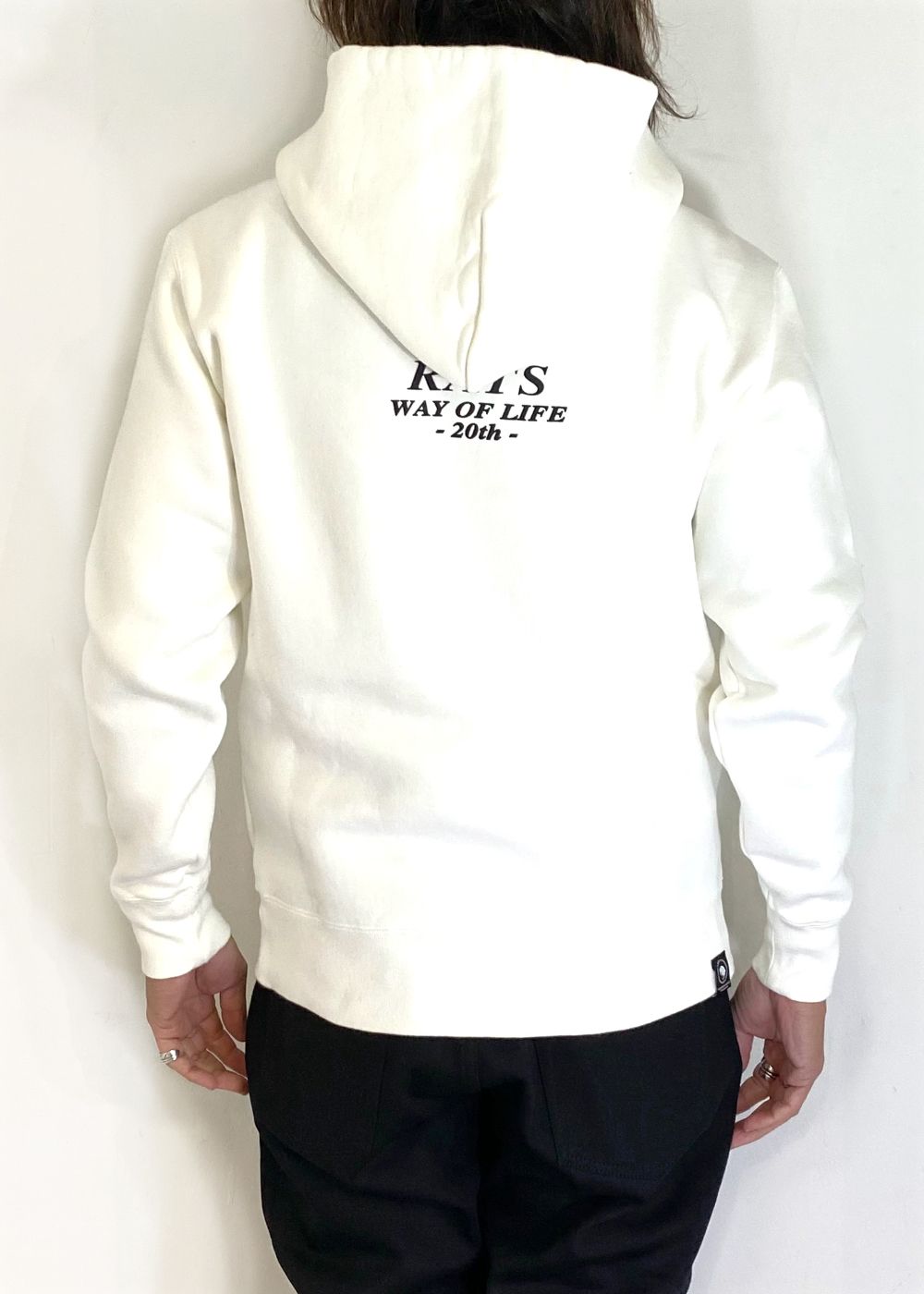 RATS - 20TH RATS x NH HOODED (WHITE) / ラッツ 20周年記念