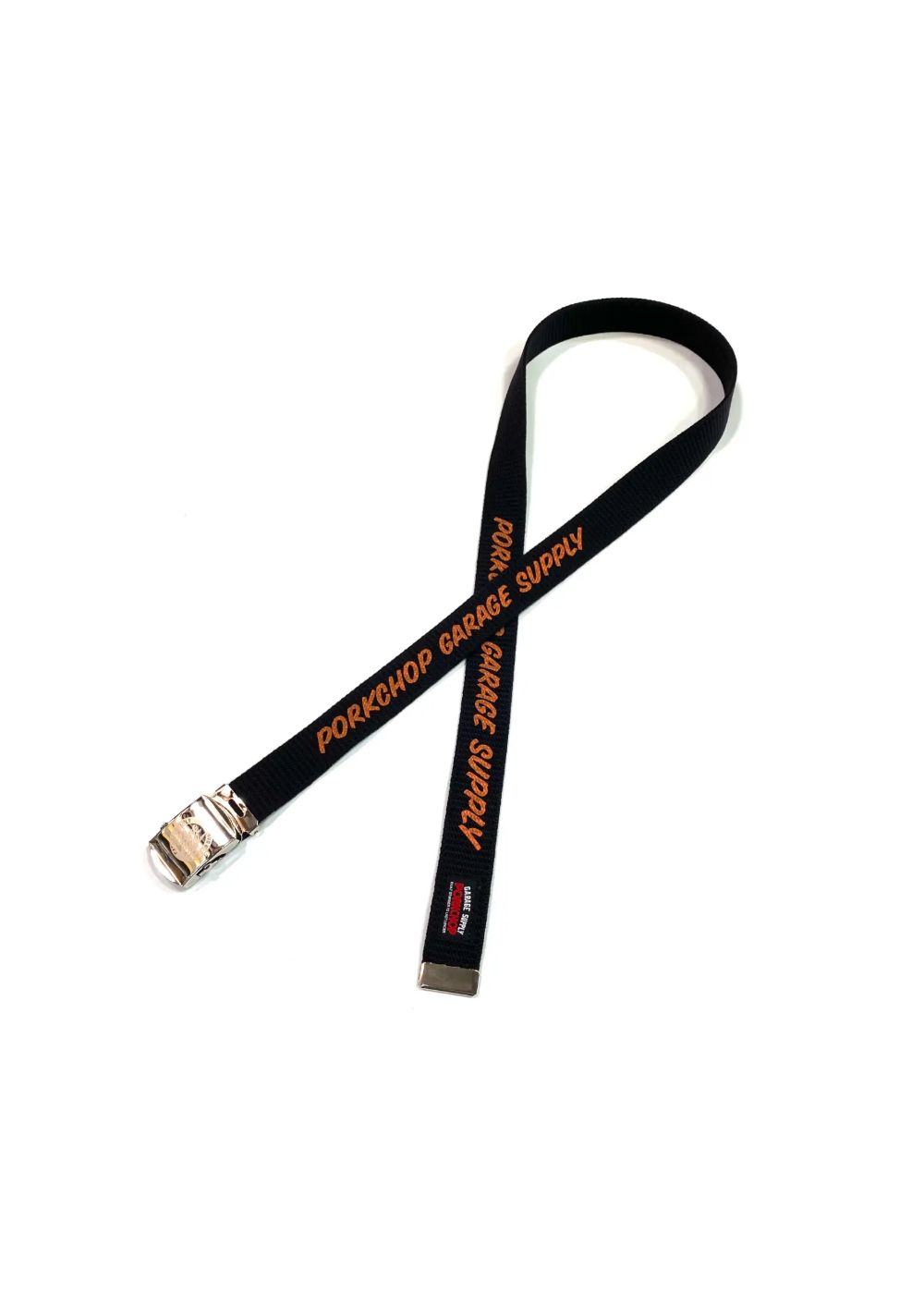 PORKCHOP GARAGE SUPPLY - GACHA BELT 24 (BLACK×ORANGE) / ガチャ