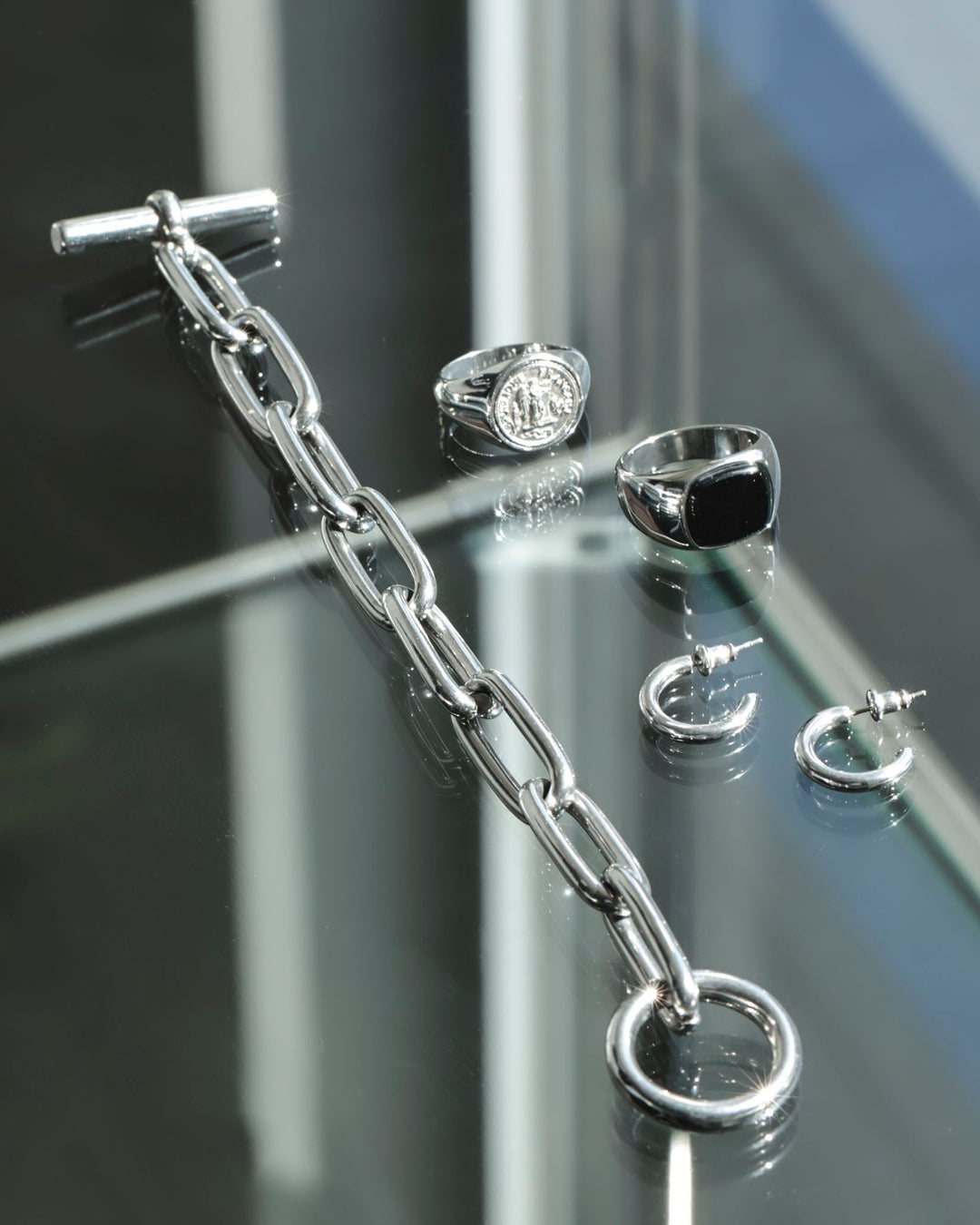 ブラック シグネット リング／316Lステンレス｜LOSEFORD 公式通販