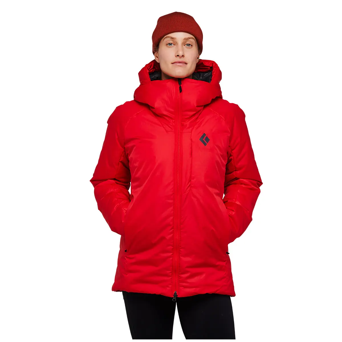 OUTLET】ウィメンズ ビレイパーカー (コーラルレッド XS)(XS コーラル