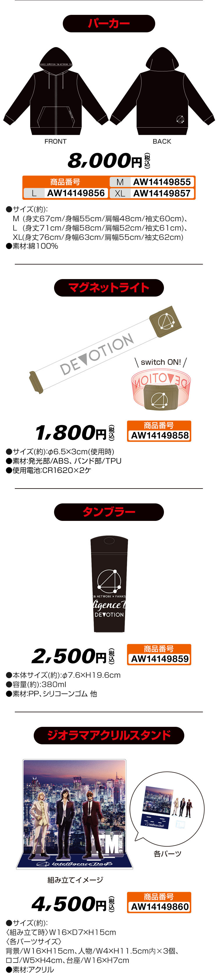 TM NETWORK 40th FANKS intelligence Days 公式ツアーグッズ｜ローソン