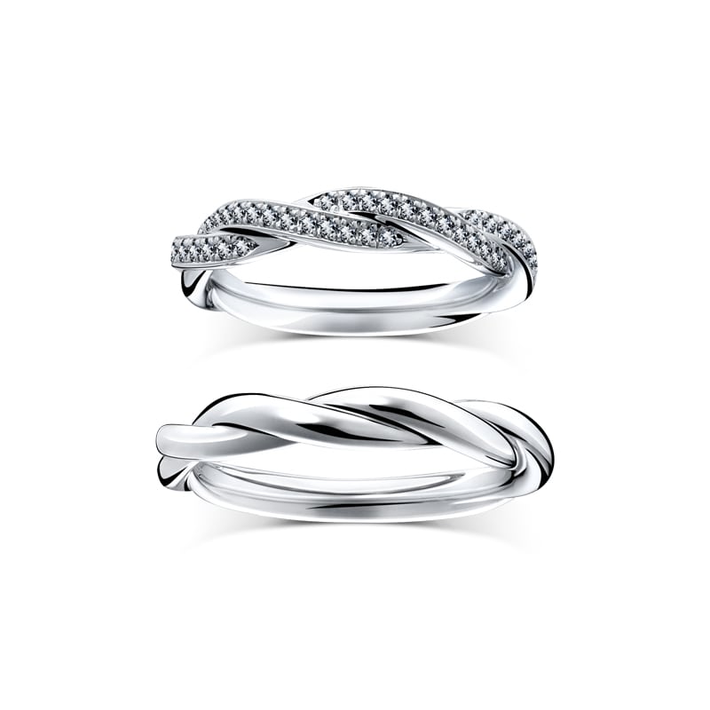 ラザール ダイヤモンド オンラインショップ |アイヴィ(プラチナ): 結婚指輪