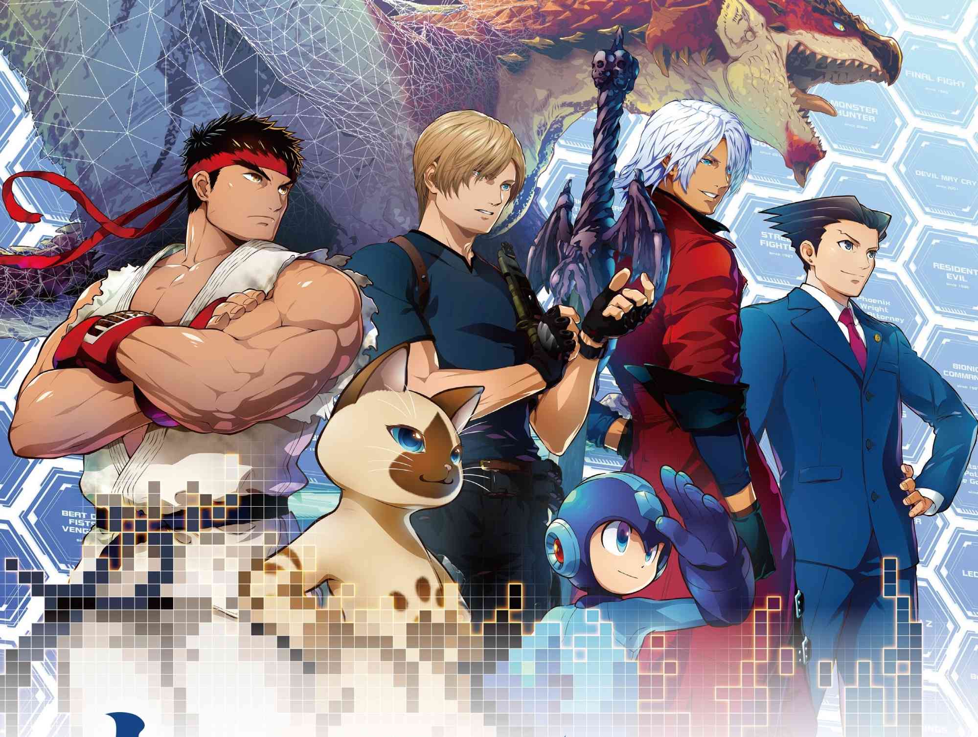 ロックマン、バイオ、ストリートファイターも！鳥取市「大カプコン展