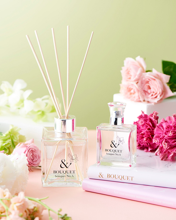 身に纏う香りの花束 オリジナルフレグランス「& BOUQUET」誕生