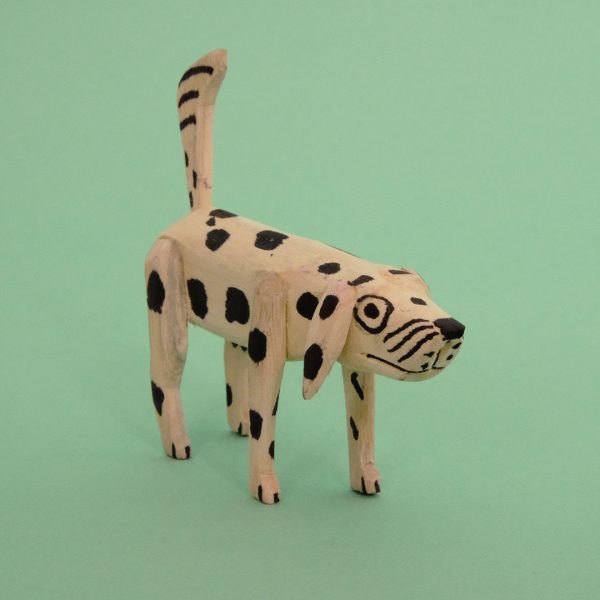 犬（オアハカ ウッドカービング）- LABRAVA [メキシコ 民芸 フォーク