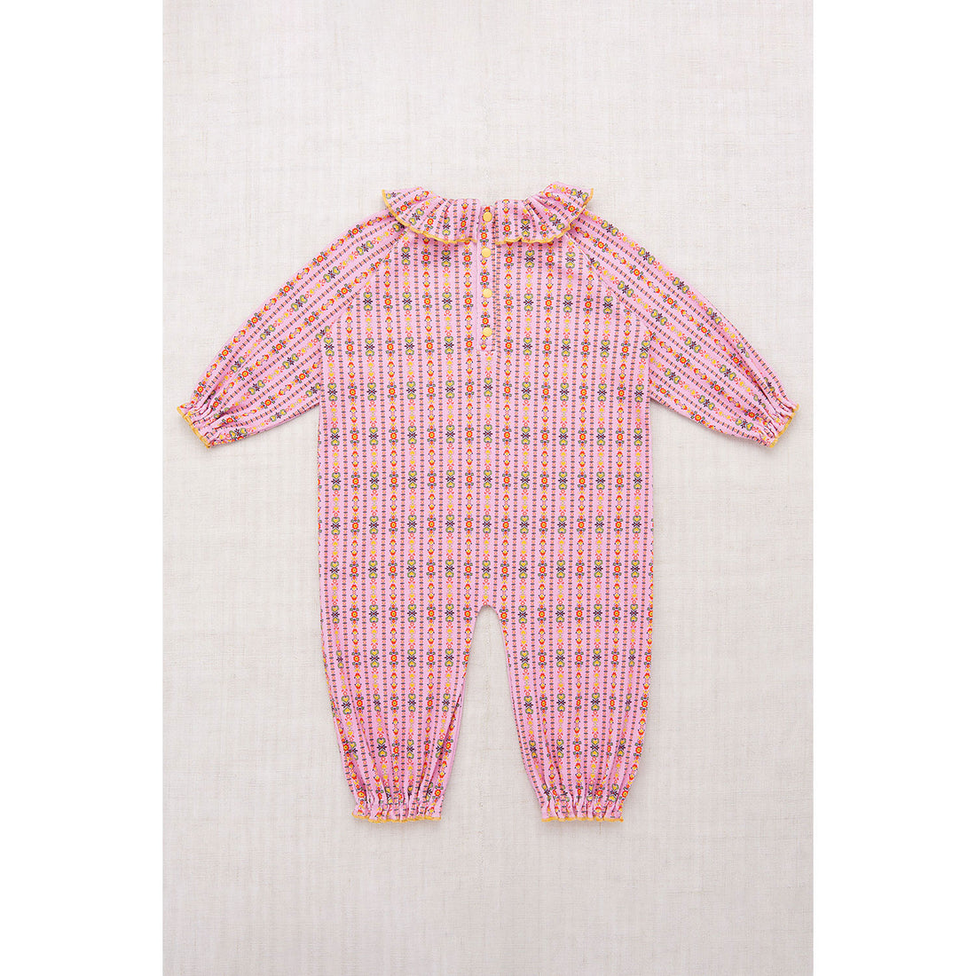Misha and Puff Pink Lilac Bohemia Pierrot Onesie – Ladida