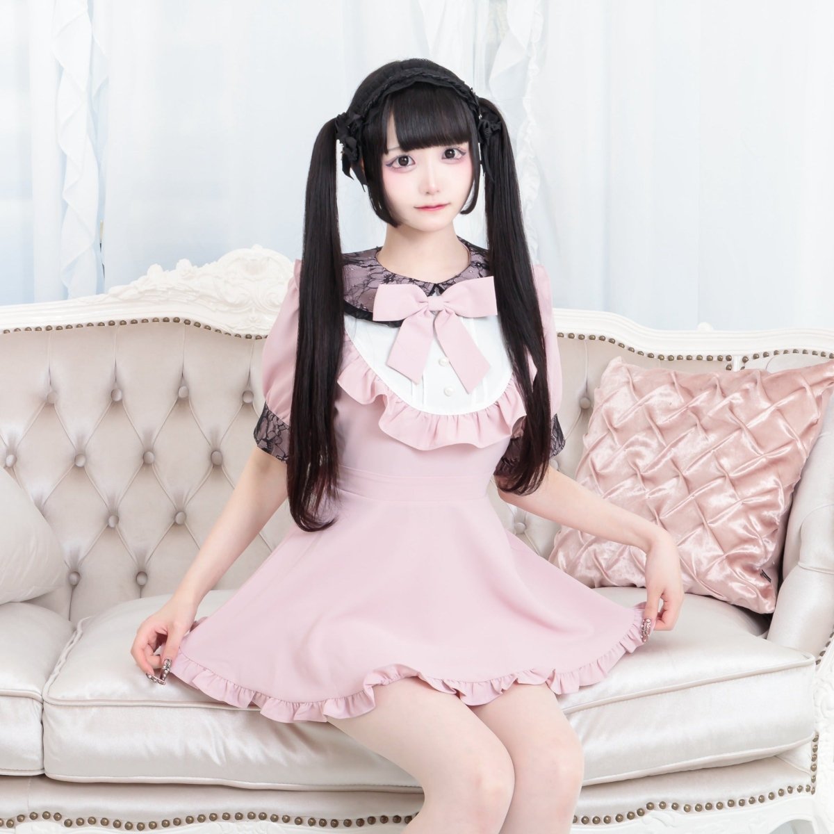 ヨークレースカラーセットアップ- LAFARY ONLINE