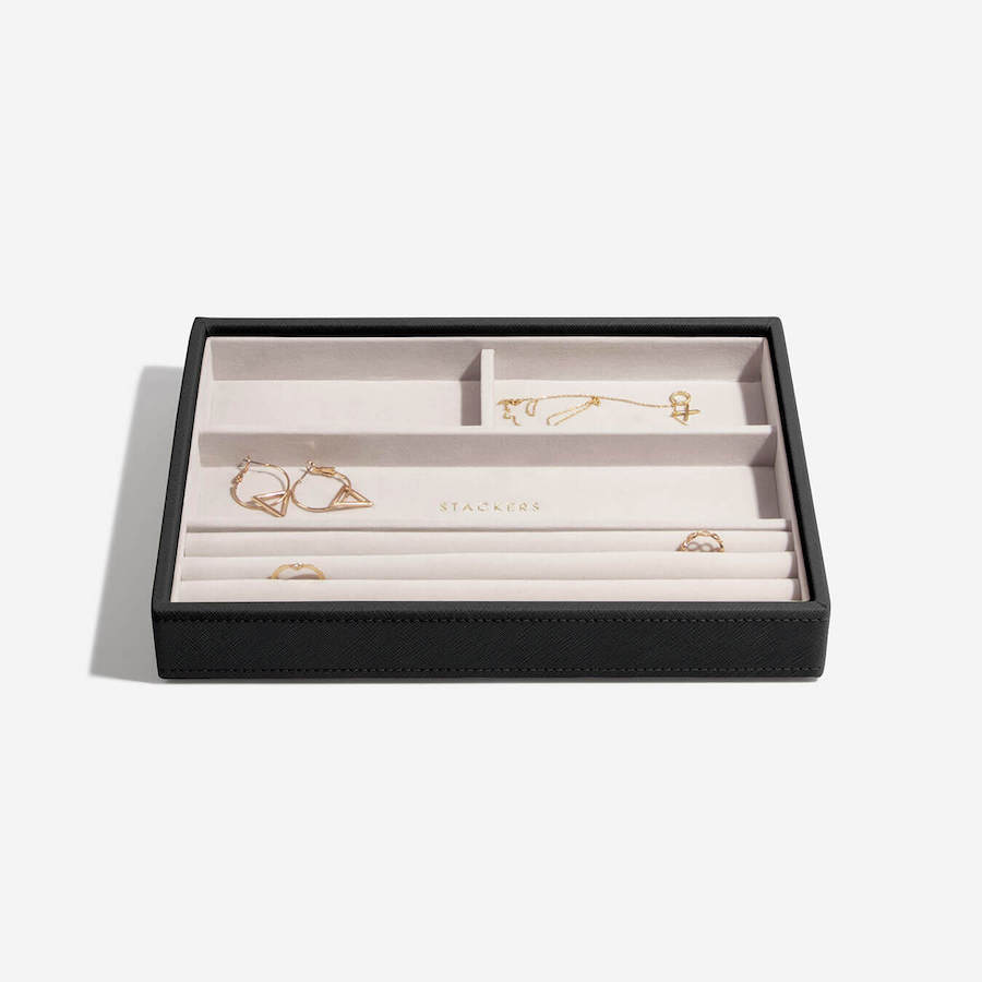 STACKERS】クラシック ジュエリーボックス 4sec ブラック Black