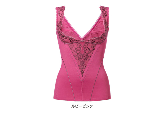 キャミソールとガードルの着るボディエステ ロマンスシェレーヌ ドゥ