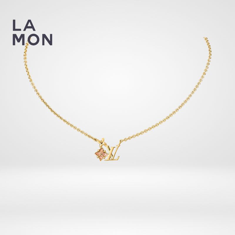 ルイ ヴィトン ネックレス LOUIS VUITTON M00783 Loulougram Necklace