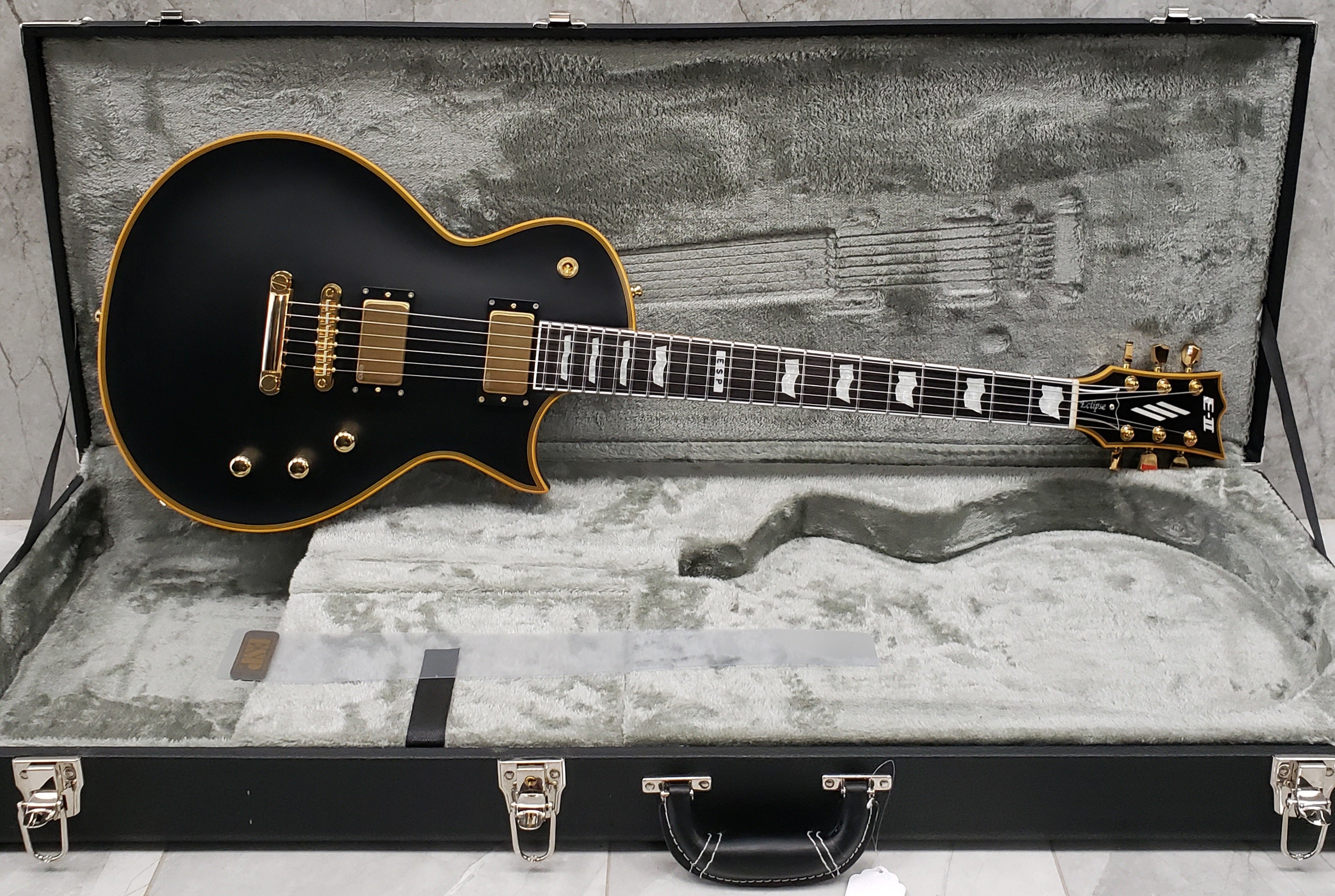 ESP E-II Eclipse DB Electric Guitar Vintage Black EII MADE IN