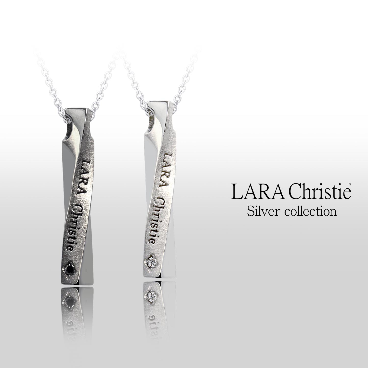 ペアネックレス シルバー925 sv925 銀 ラブ トルネード p3883-p