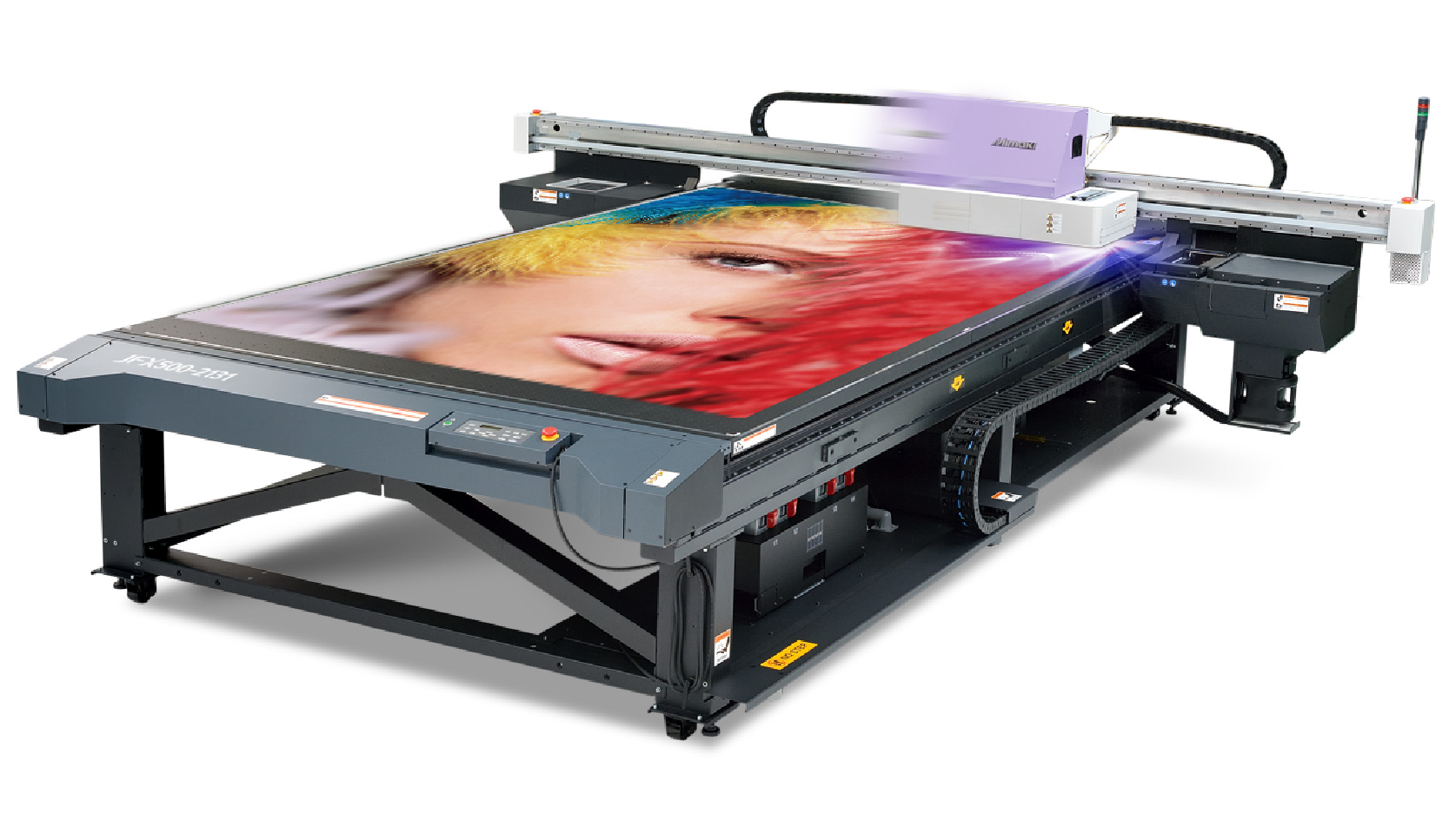 フラットベッドプリンタ（特殊素材印刷）｜JFX500-2131