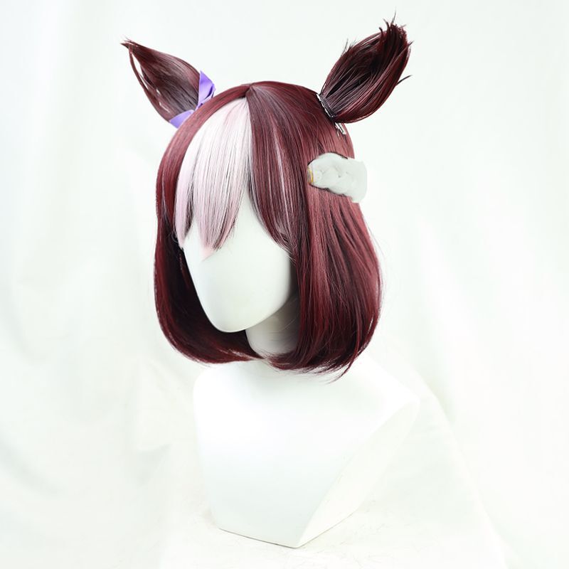 ウマ娘 プリティーダービー スペシャルウィーク コスプレウィッグ 耳
