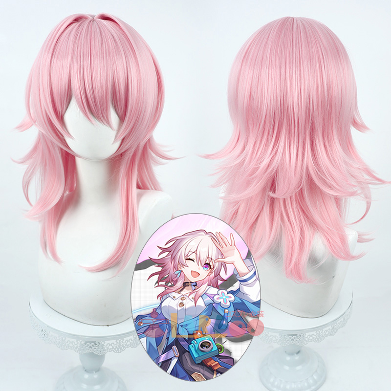 崩壊：スターレイル 三月なのか コスプレウィッグ ネット付き 耐熱 cosplay