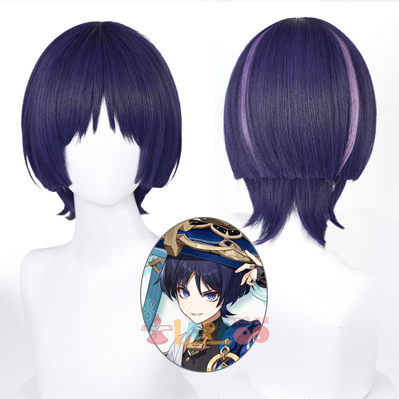 原神 Genshin スカラマシュ 放浪者-wanderer コスプレウィッグ ネット