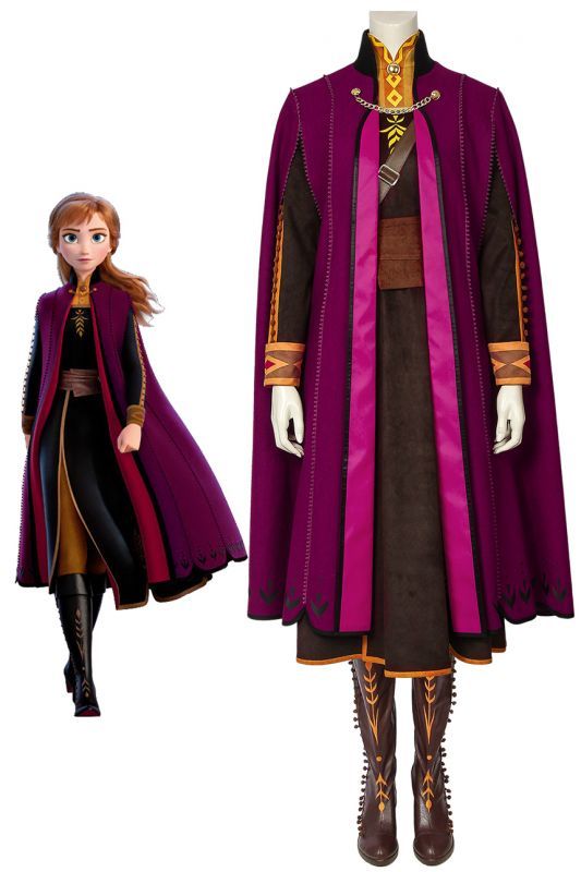 アナと雪の女王2 アナ Frozen2 Frozen II Anna コスプレ衣装 オーダー