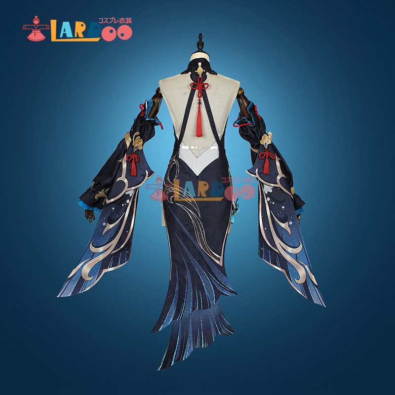 原神 Genshin 璃月 申鶴-「冷花幽露」 新コスチューム 足首飾り付き