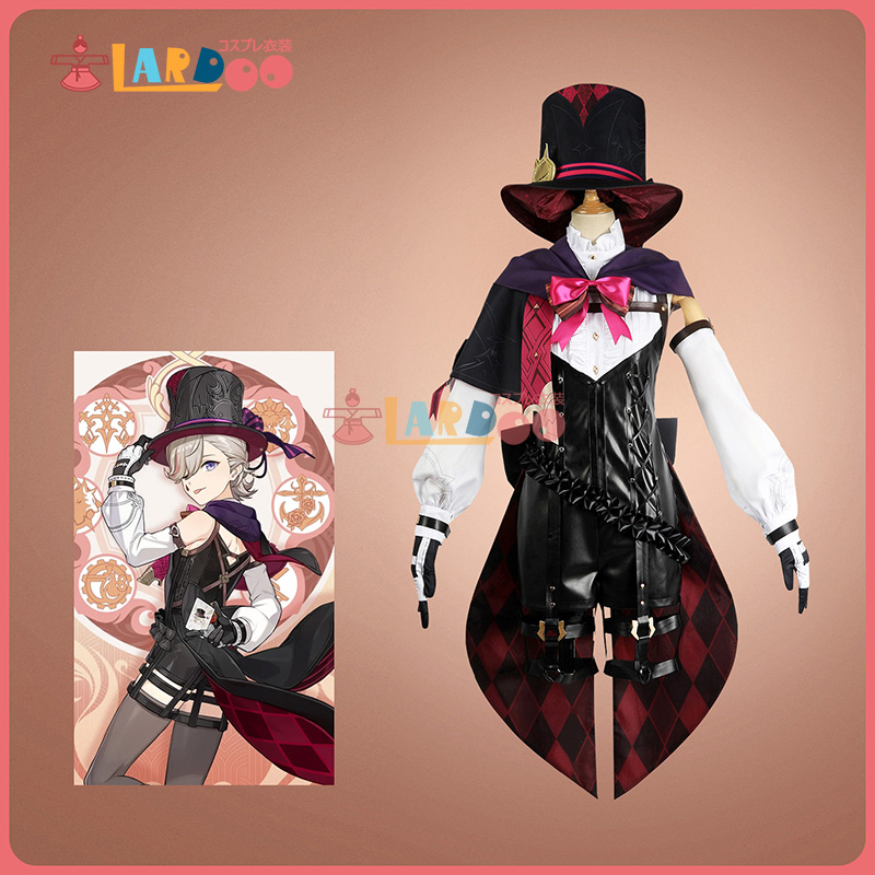 原神 Genshin リネ-Lyney コスプレ衣装 通常版 コスチューム