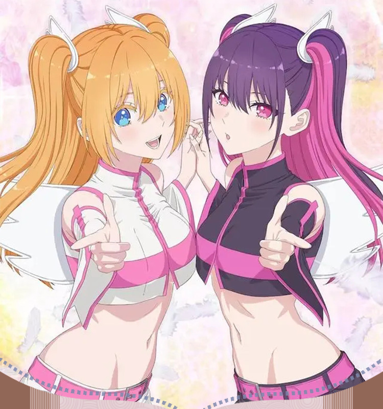 2.5次元の誘惑 天乃 リリサ/リリエル コスプレ衣装 翼付き