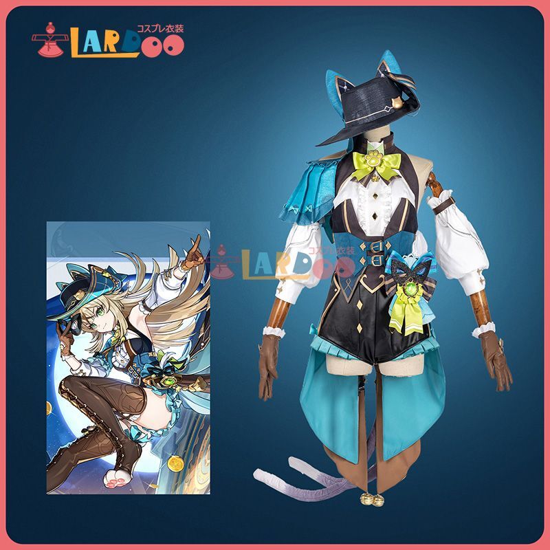 原神 Genshin 稲妻 綺良々-「麗しき怪傑」 コスプレ衣装 コスチューム