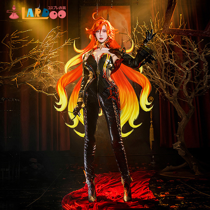 原神 Genshin ナタ マーヴィカ-Mavuika コスプレ衣装 ブラックVer