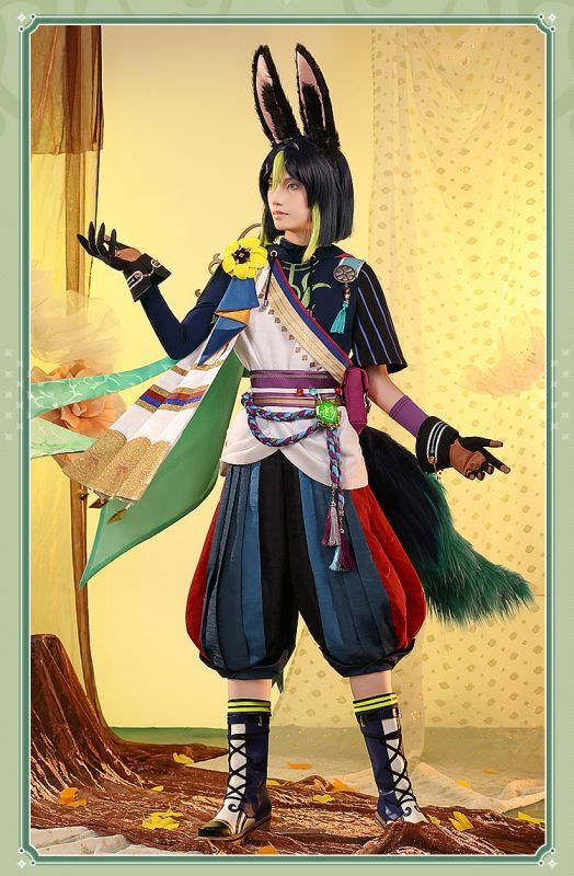 三分妄想1/3Delusion】原神 Genshin ティナリ-Tighnari コスプレ衣装