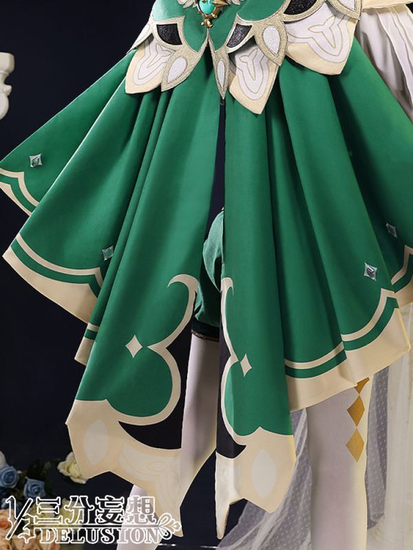 三分妄想1/3Delusion】原神 Genshin ウェンティ-Venti コスプレ衣装
