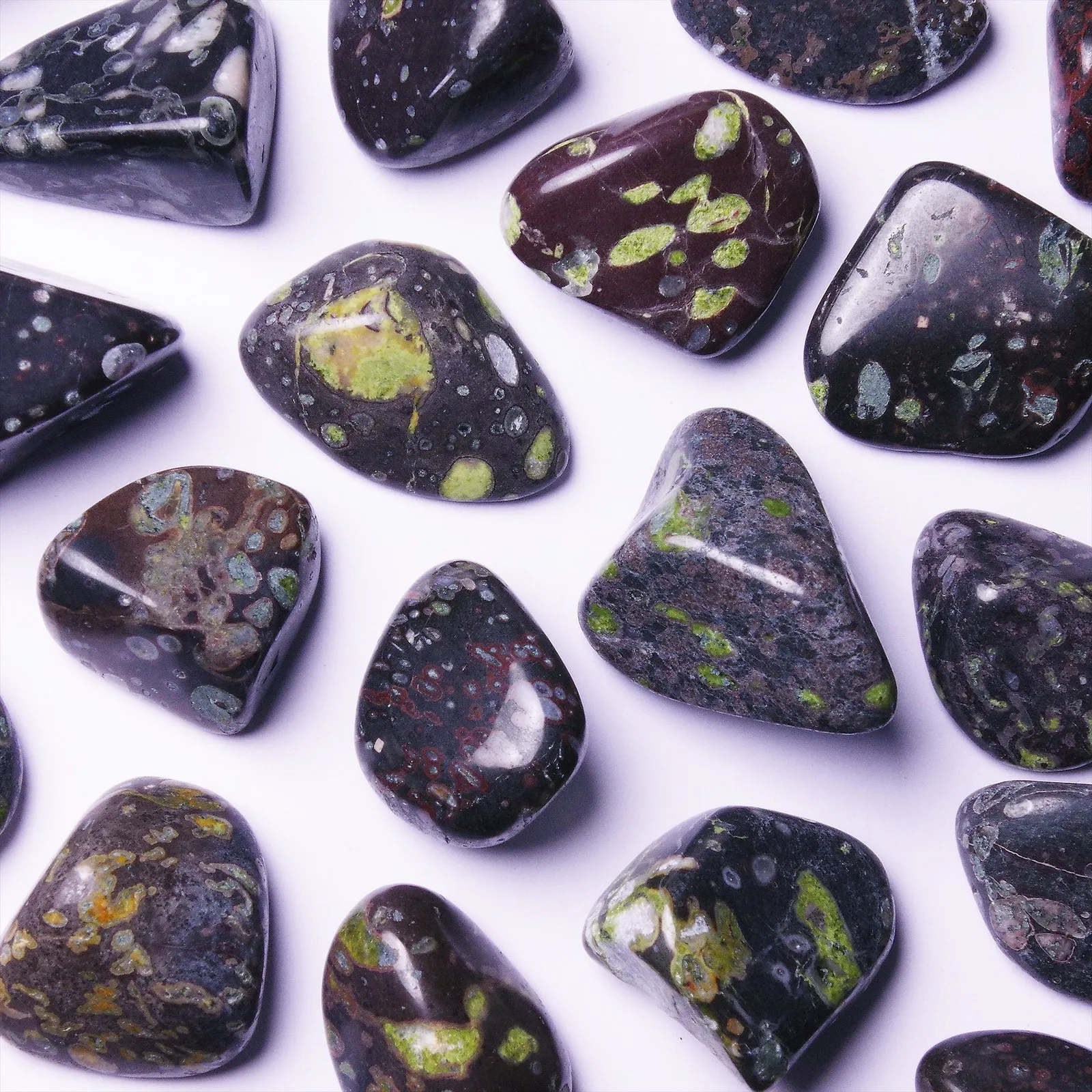 Plum Blossom Jasper (ref: PR-D72-03)