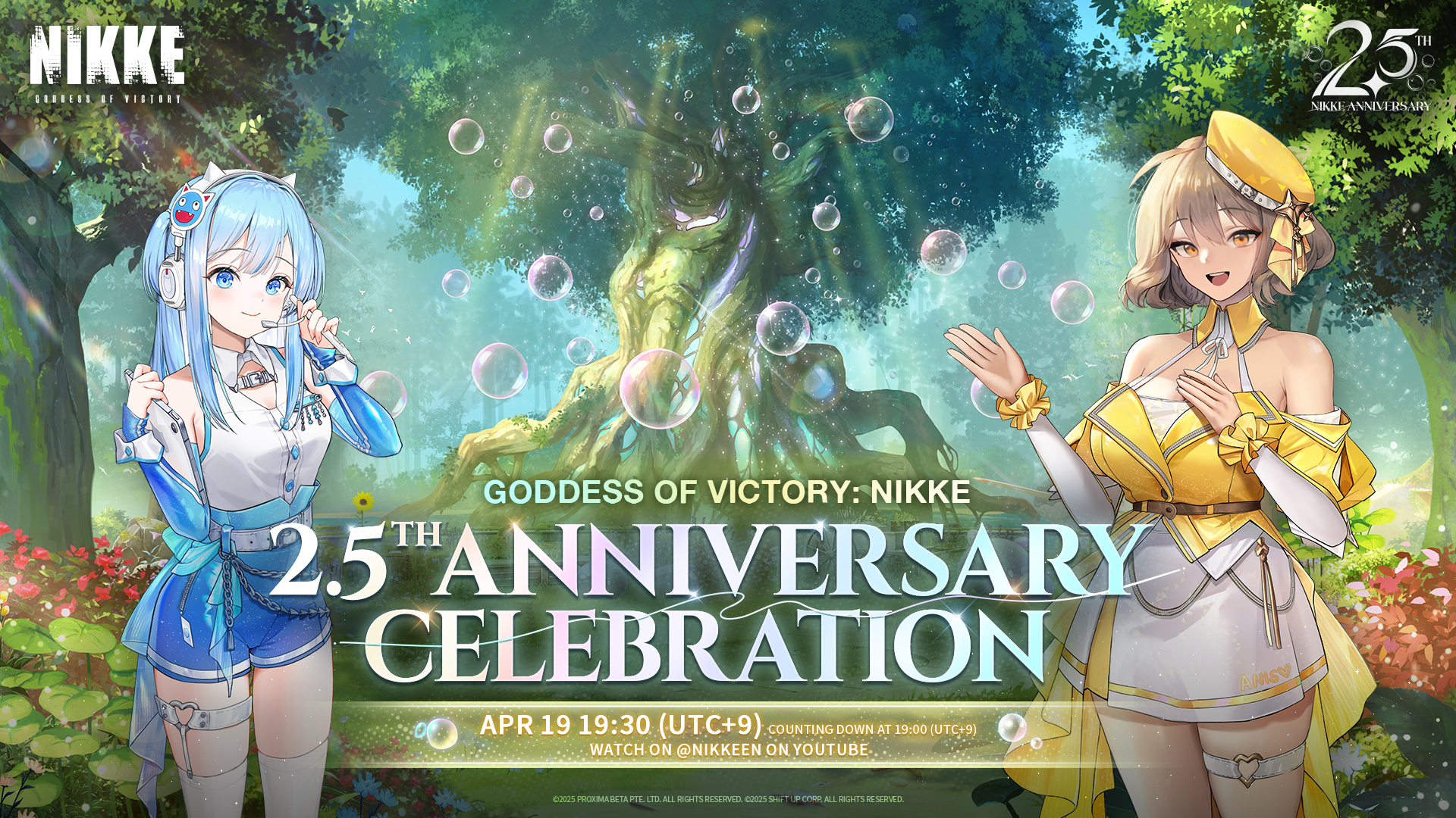 勝利の女神：NIKKE』2.5周年記念の新キャラクターとリアルイベント